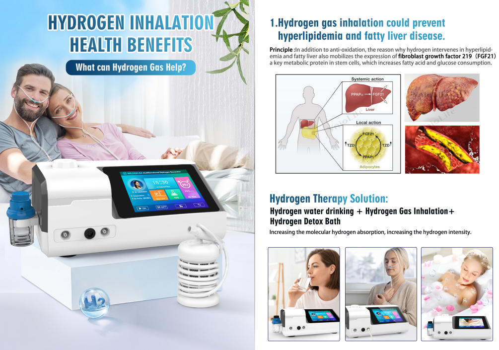 4 In 1 Multifunction Hydrogen Generator Machine---Powerful and Efficient Inhalator