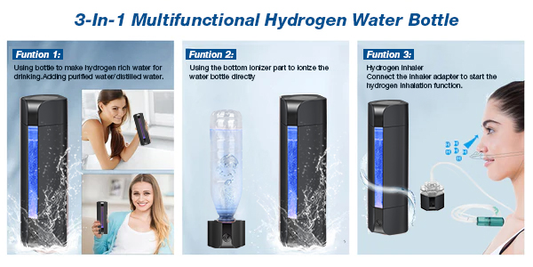 New Upgrated Hydrogen Water Generator with New PEM SPE Technology