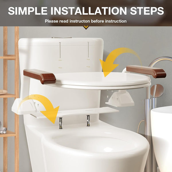 Vniolife Toilet Safety Rails Frame For Seniors