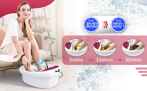 WL-801M Ionic Foot Spa With Fir Belt--Every Body Should Have One