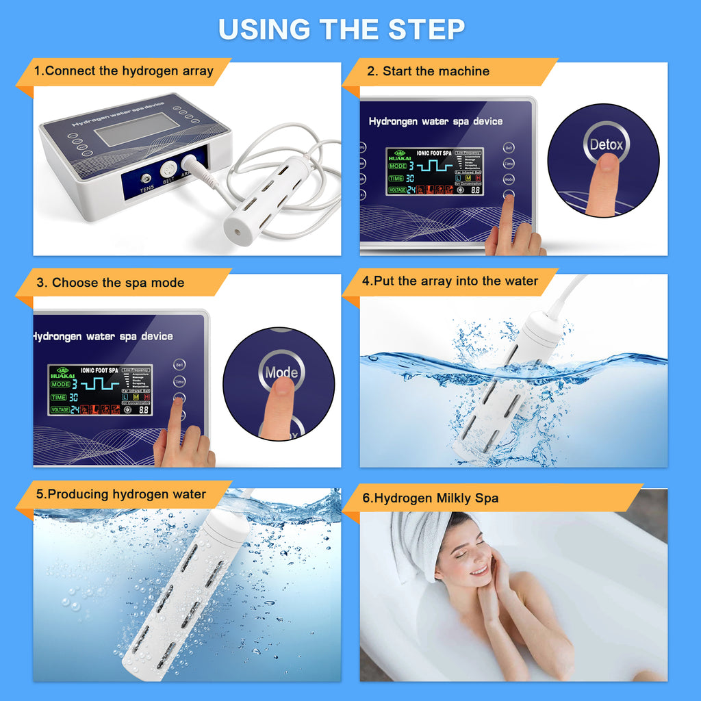 Hydrogen Bath Generator: Improve Skin Tone and Texture Naturally