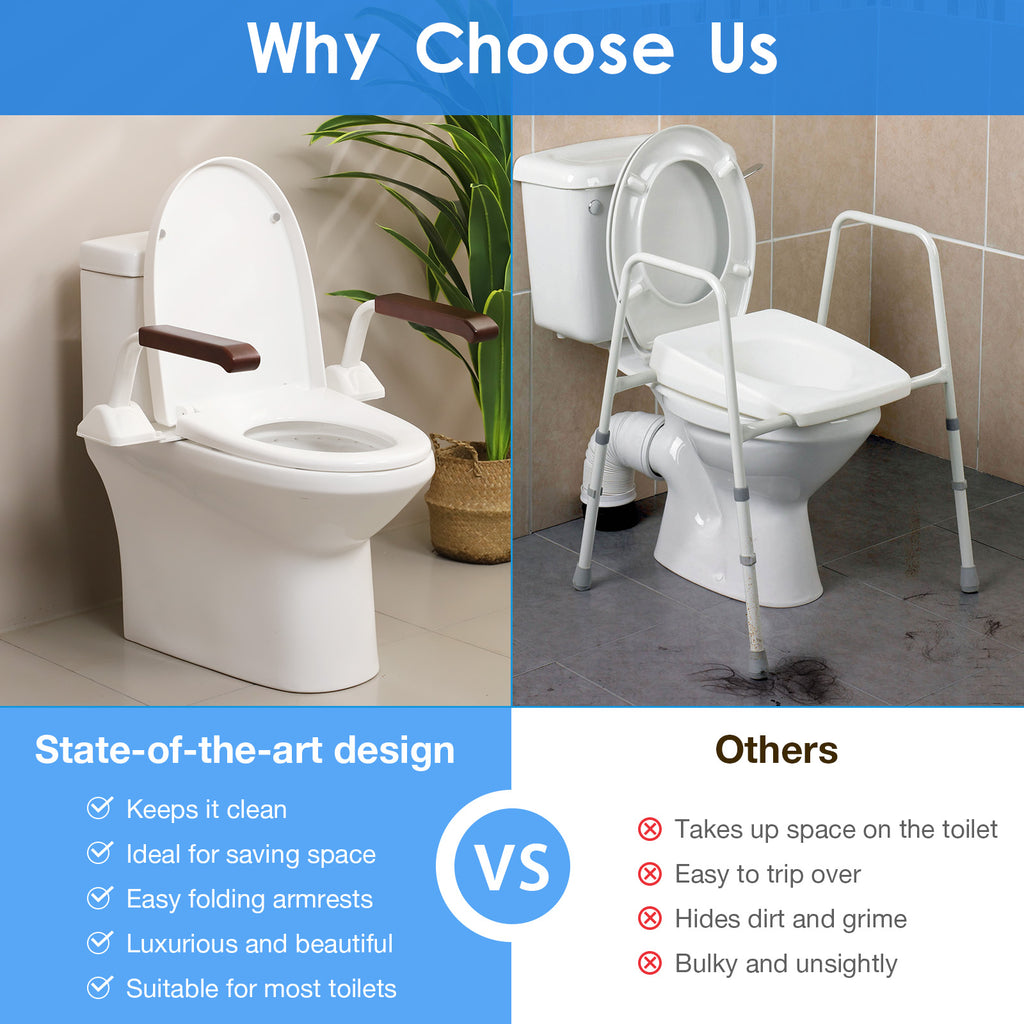 Toilet Hand Rails for Seniors: A Must-Have for Safe Bathrooms