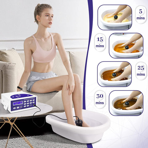 2023 Upgrade Ionic Foot Bath Detox Machine—Detox Naturally to Become Healthier