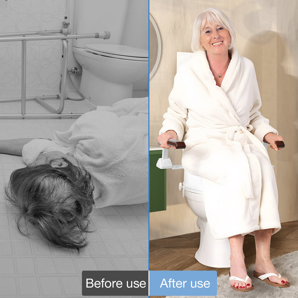 Adjustable Handicap Toilet Bars Height: Custom Solutions for Safety