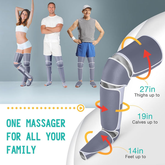 Air Compression Leg Therapy Heating Massager—Take Care Of Your Leg Health