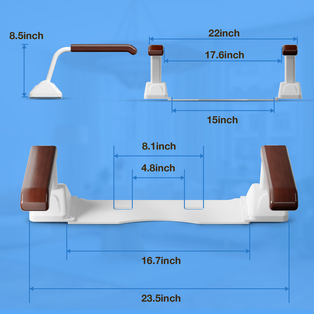 Customer Reviews: Best Rated Toilet Grab Bars for Elderly