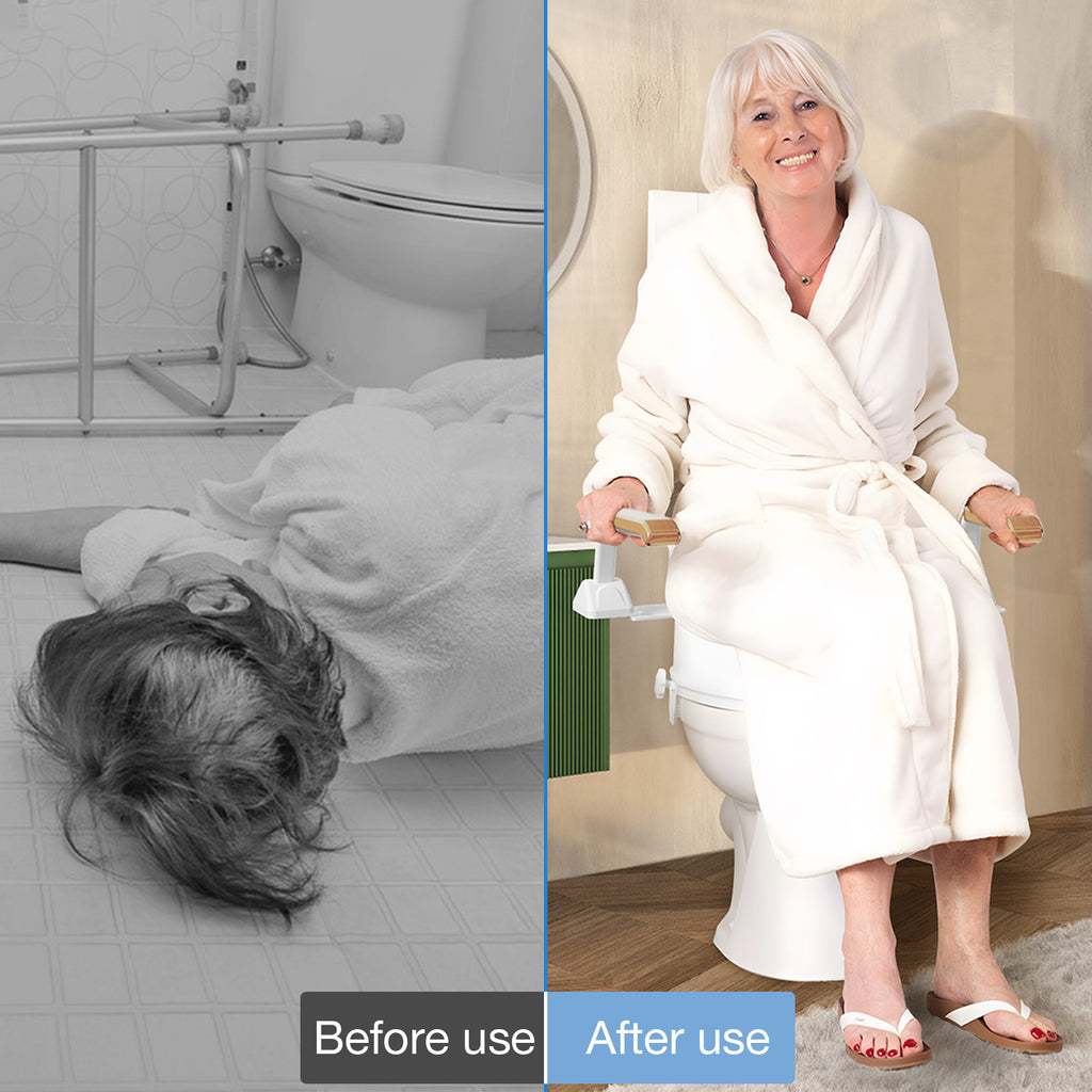 Benefits of Using Toilet Rails for Elderly Enhancing Bathroom Safety