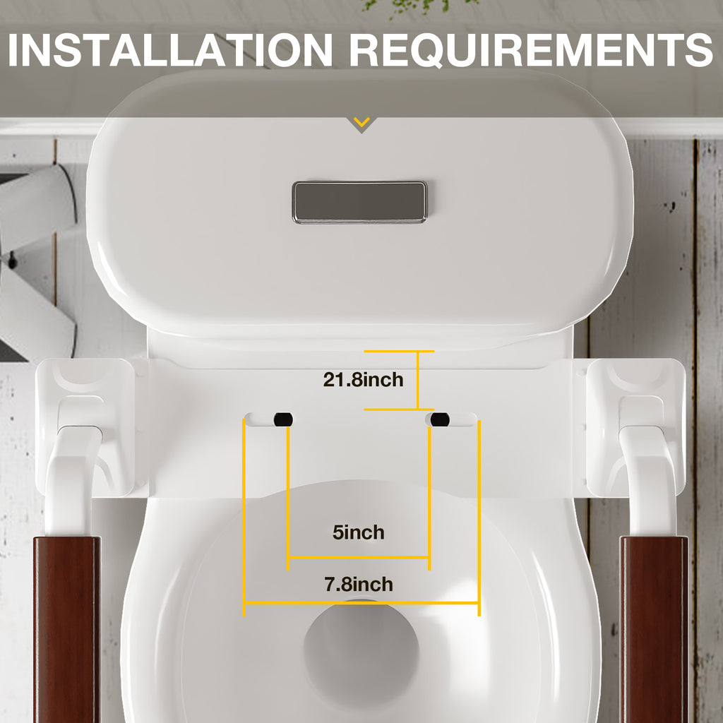 How to Install a Safety Rail for Toilet Without Damaging Your Bathroom ...