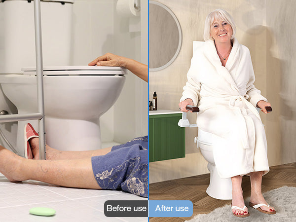 Bathroom Accessibility: The Role of Toilet Seat Risers and Frames ...