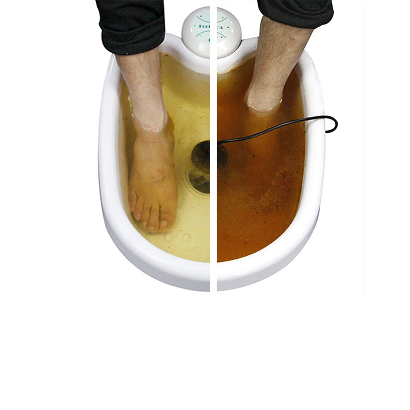 How does an ionic foot detox work?