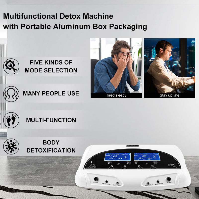 Detox Machine Professional Foot Detox Machine, Ionic Ion Detox Foot Bath Spa Cleanse ...