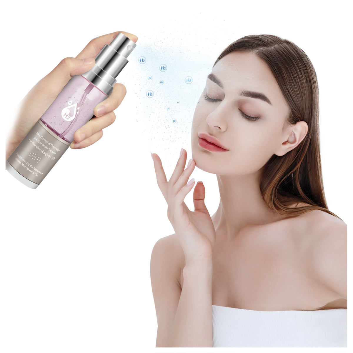 WL-906 Anti Aging Hydrogen Rich Water Mist Sprayer Facial Hydrogen Nano Mist