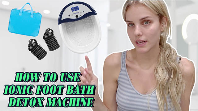 How To Use Ionic Detox Foot Bath Machine