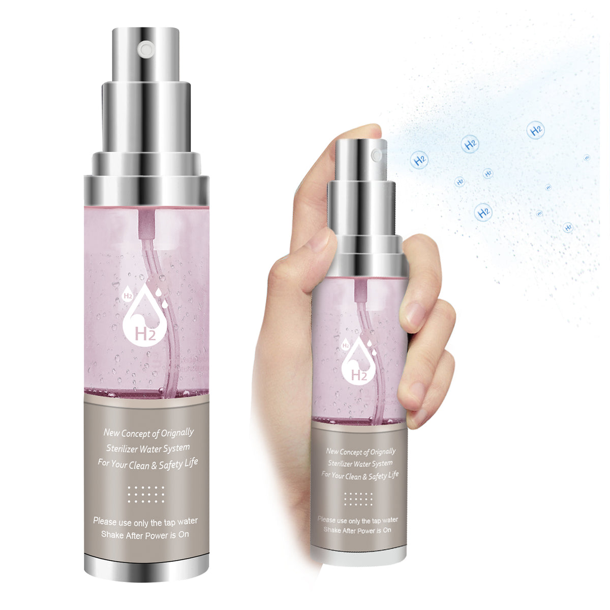 WL-906 Anti Aging Hydrogen Rich Water Mist Sprayer Facial Hydrogen Nano Mist