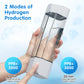 Hydrogen Health Water Bottle, Best Hydrogen Water Bottle 400ml with Gas Inhaler Molecular H2 Maker Machine SPE/PEM Technology