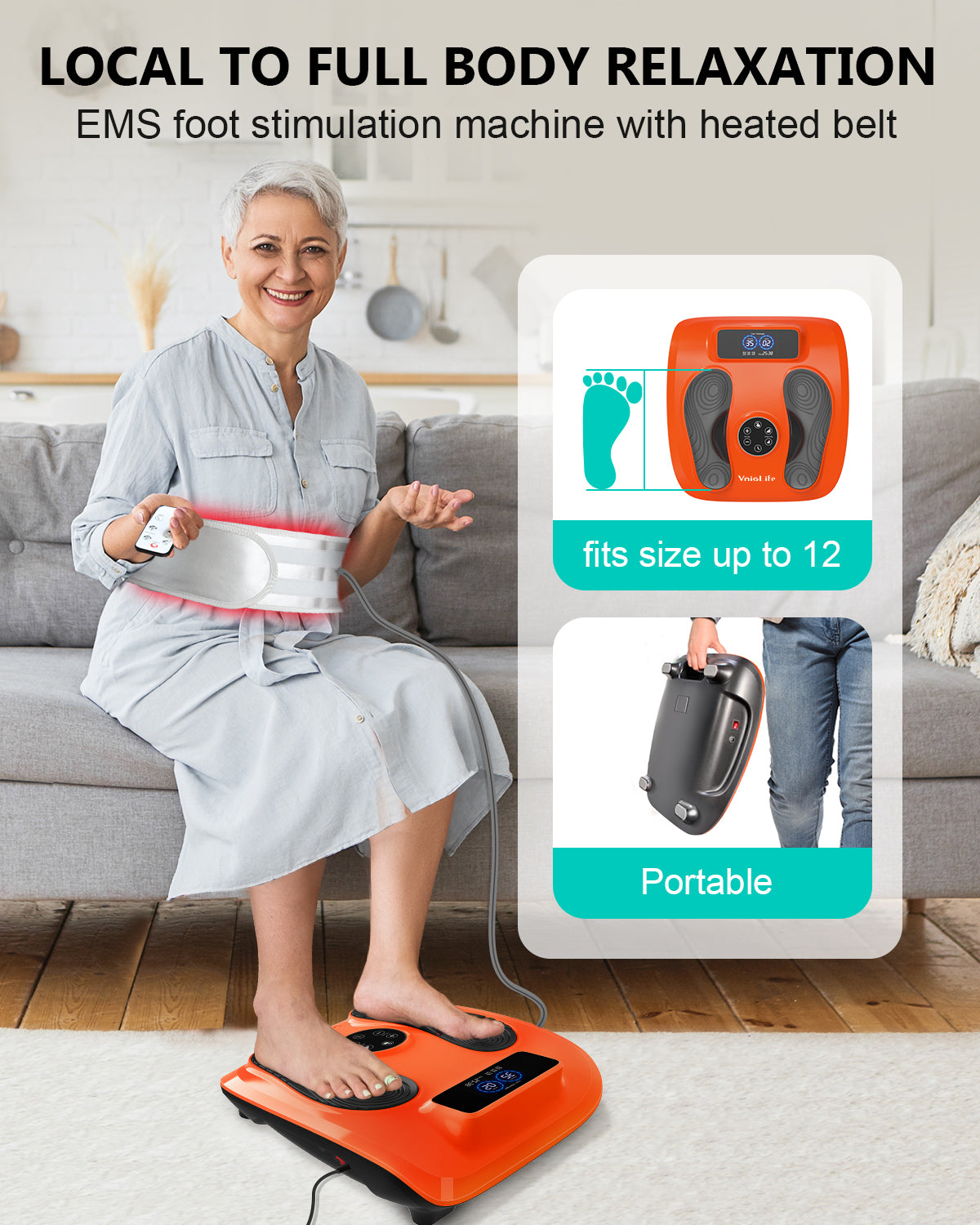 EMS foot massager