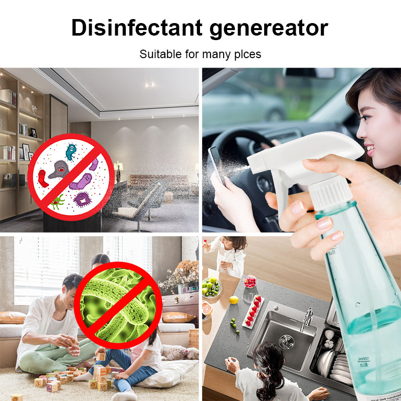 Multi-Purpose Cleaner HOCl Generator Go - Portable DIY Natural Disinfectant