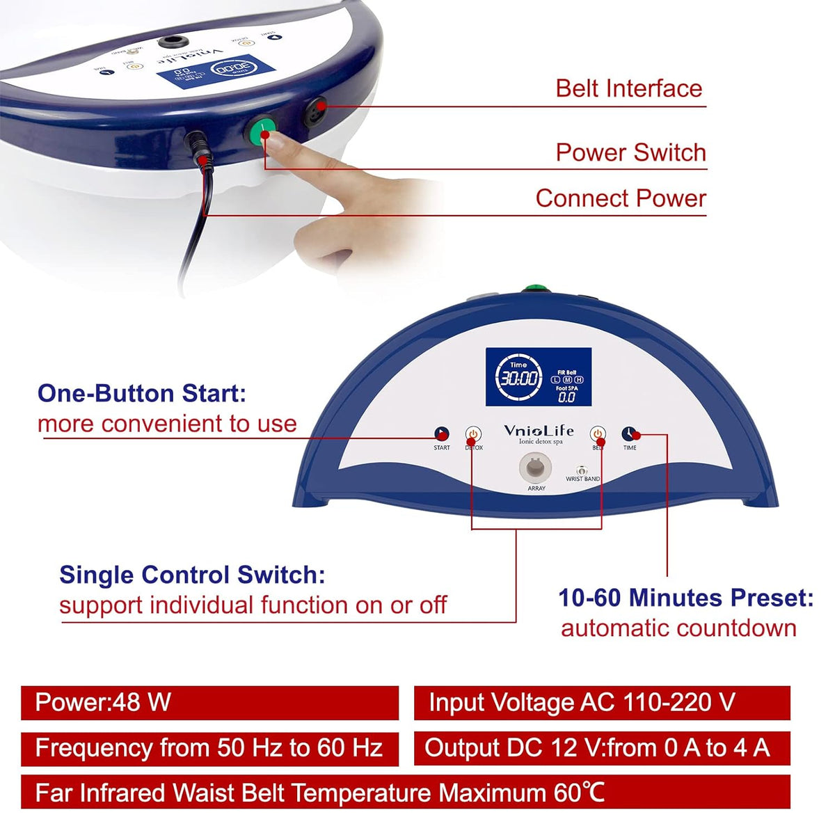 foot detoxifier machine