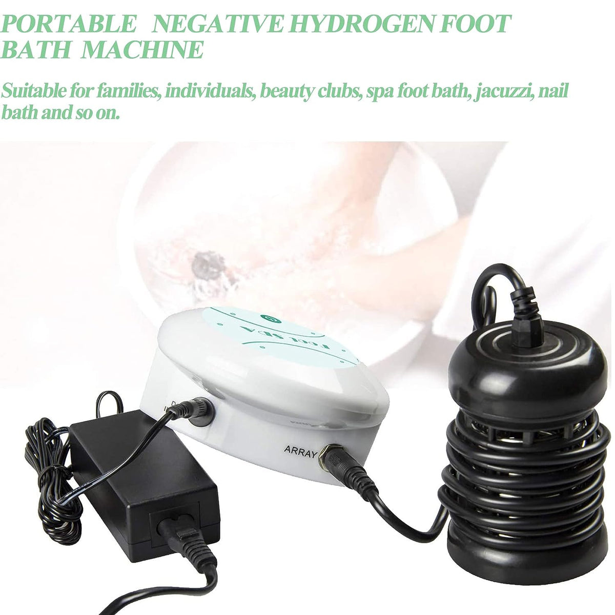 Ionic Foot Spa - At-Home Detox And Cleanse