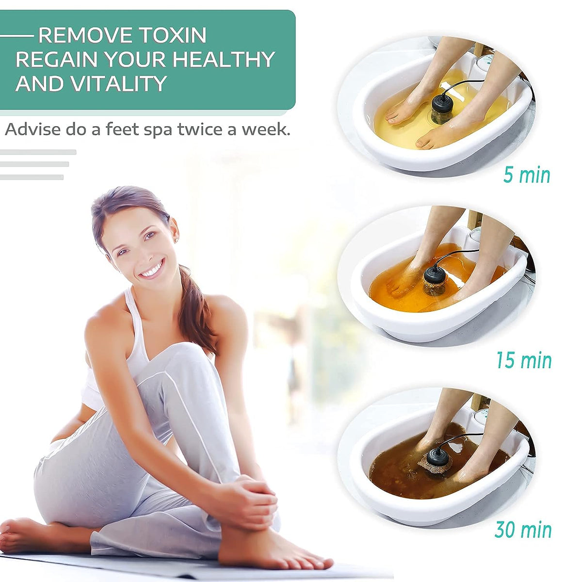 Ionic Foot Spa - At-Home Detox And Cleanse