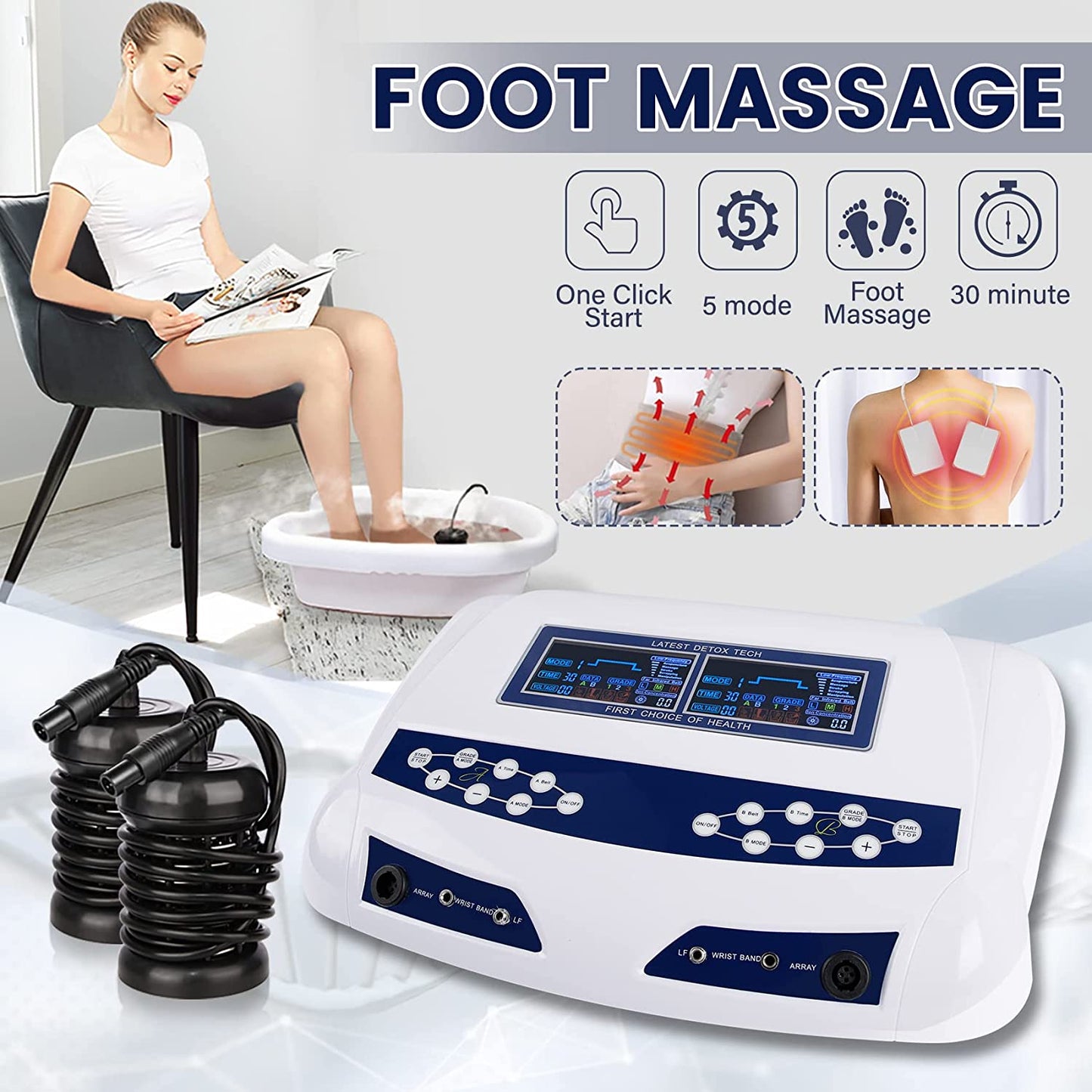 foot detox machine