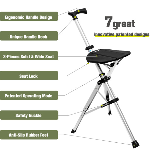 Folding Seat Canes