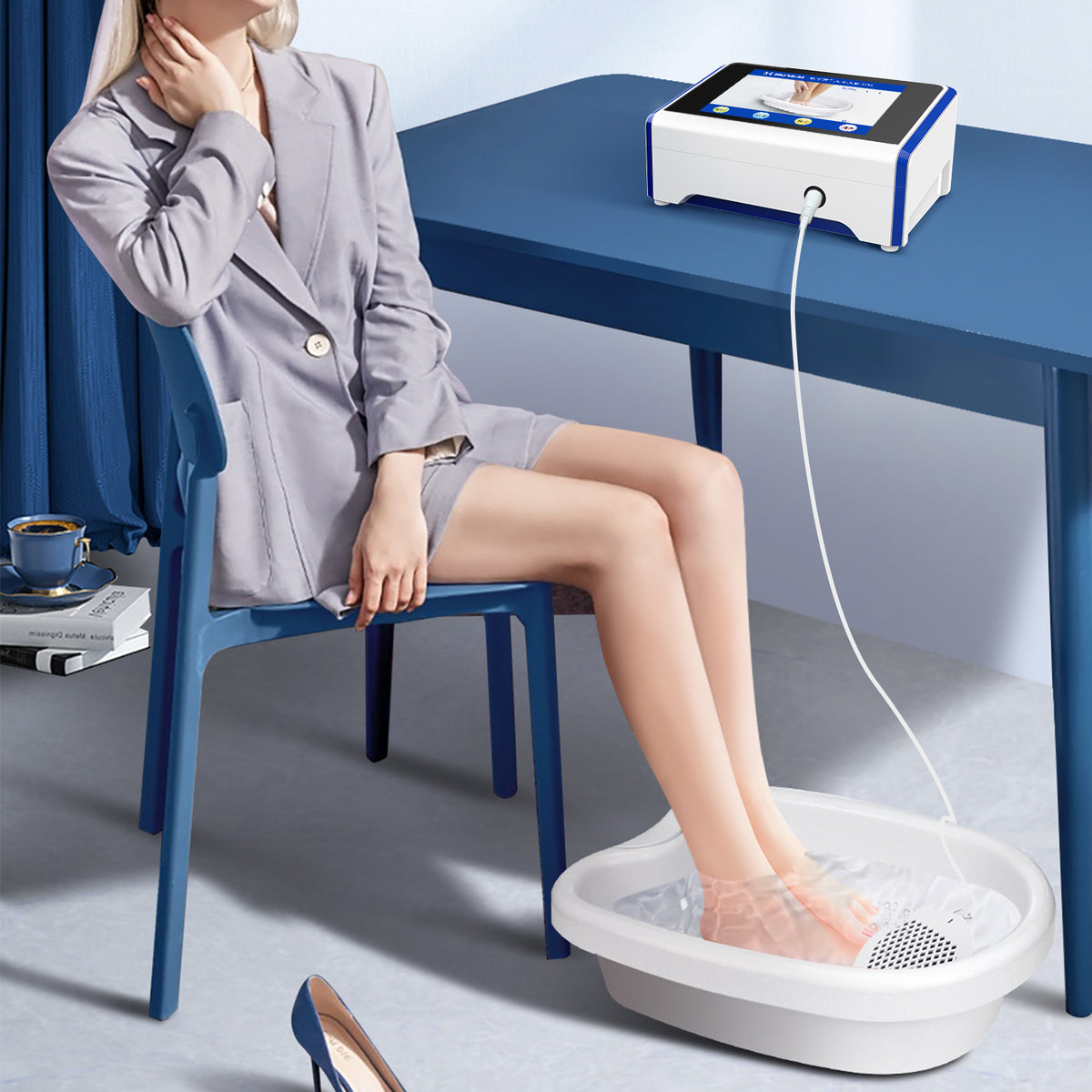 Ionic Foot Detox Spa Machine Ion Deep Cleanse Foot Detox Equipment WL818