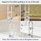 Adjustable Bathtub Safety Rail, Elder Care, Bathtub Handrail For Seniors, Tub Handle Grab Bar for Elderly Bath Support