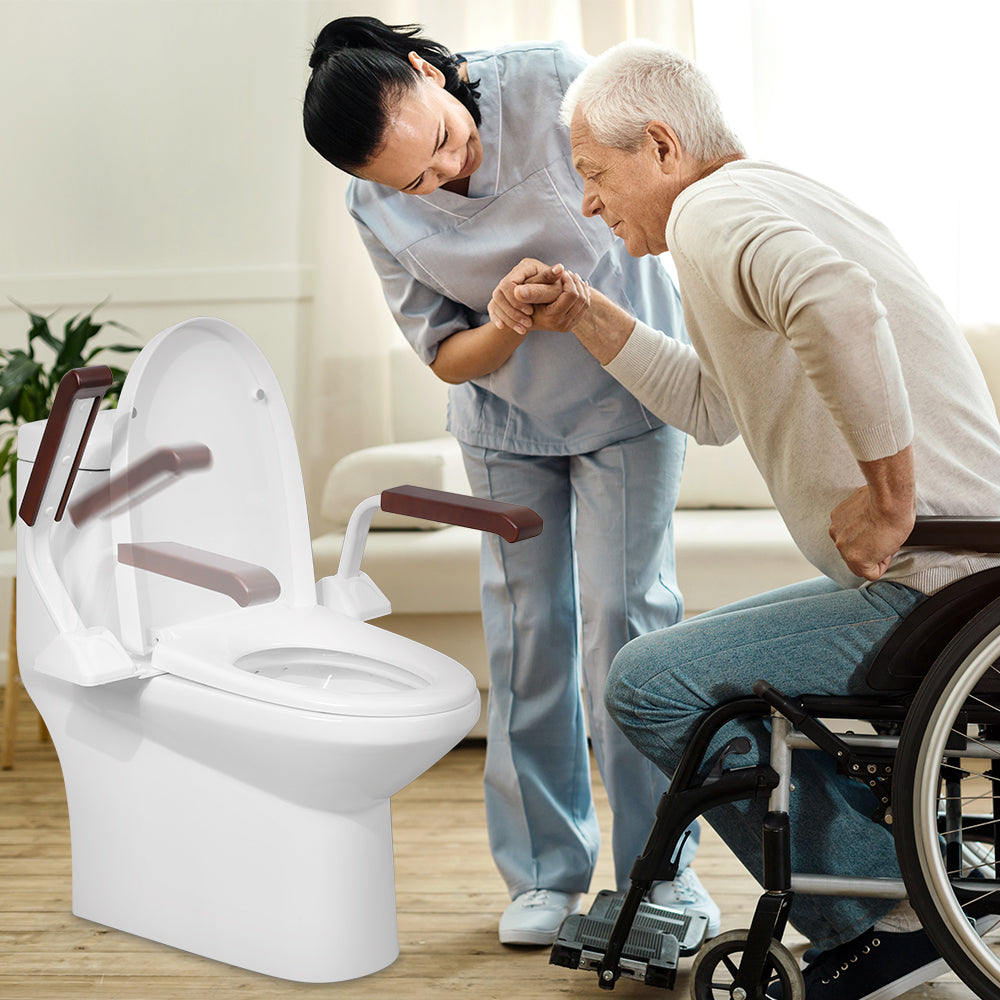 Handicapped Wc Safety Rail For Toilet,Elder Care,Toilet Safety Rails Frame For Senior ...