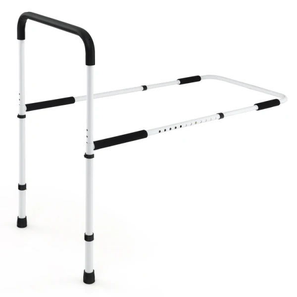 Bed Assist Rail for Elderly Adults Safety with Adjustable Heights, Bed Rails for Seniors Fall Prevention,Bed Guard Bed Handles Bars