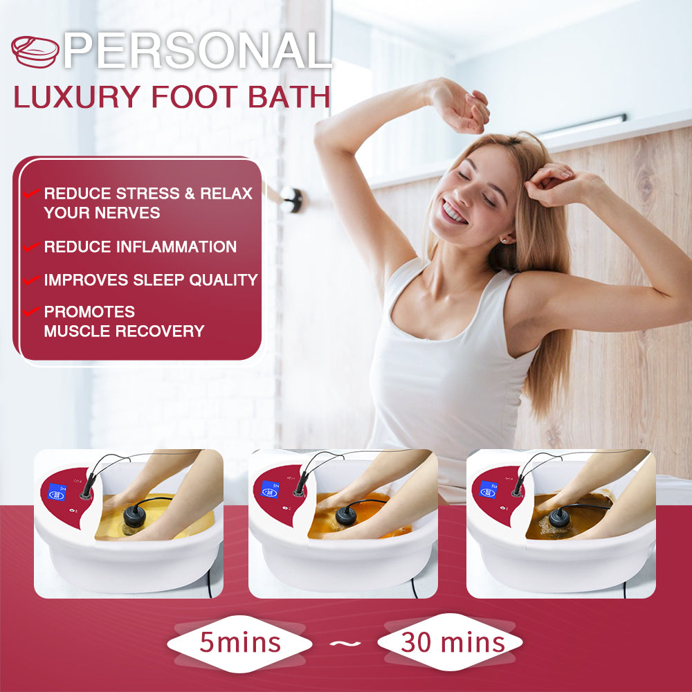 Ion Cleanse Ionic Foot Bath Detox Machine Body Detox Remove Toxin From Feet WL-801A