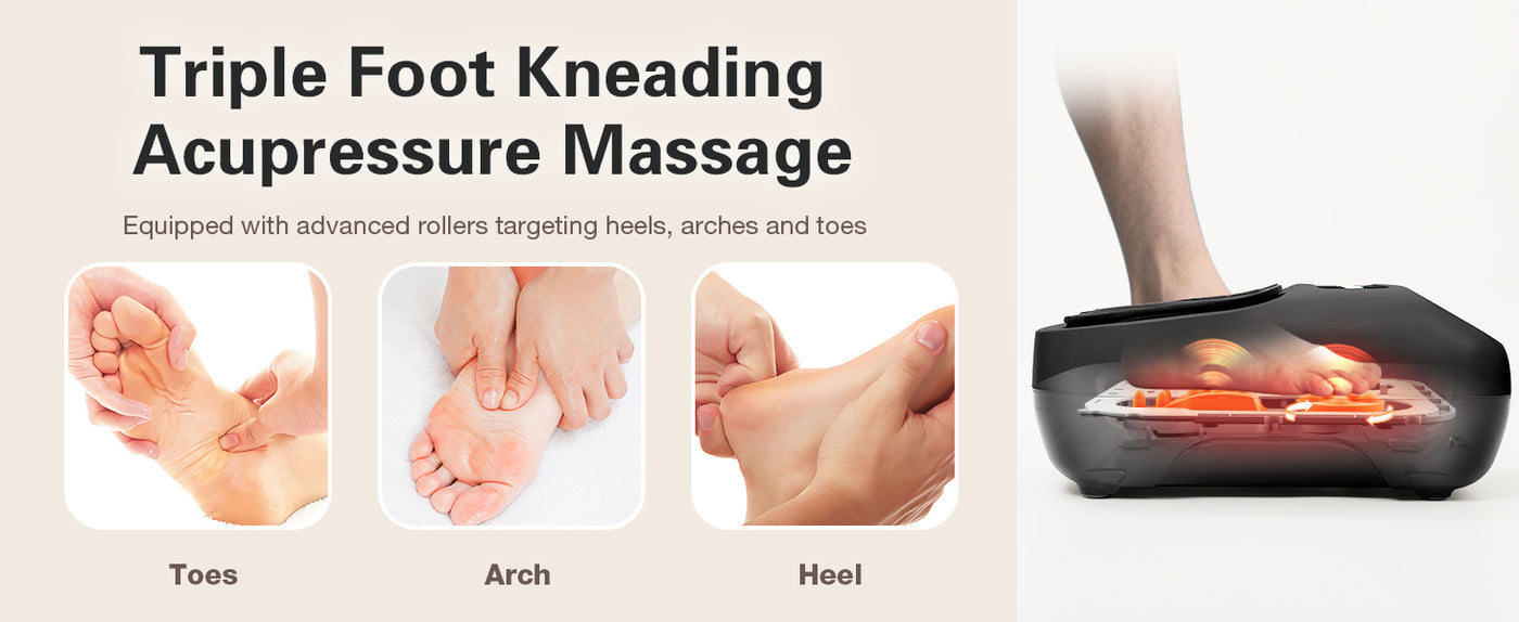 Shiatsu Foot Massager with Heat, Deep Kneading & Air Compression Elect HUAKAI INTERNATIONAL SHARESINDUSTRIAL(HK)LIMITED Shiatsu Foot Massager with Heat, Deep Kneading & Air Compression Elect HUAKAI INTERNATIONAL SHARESINDUSTRIAL(HK)LIMITED