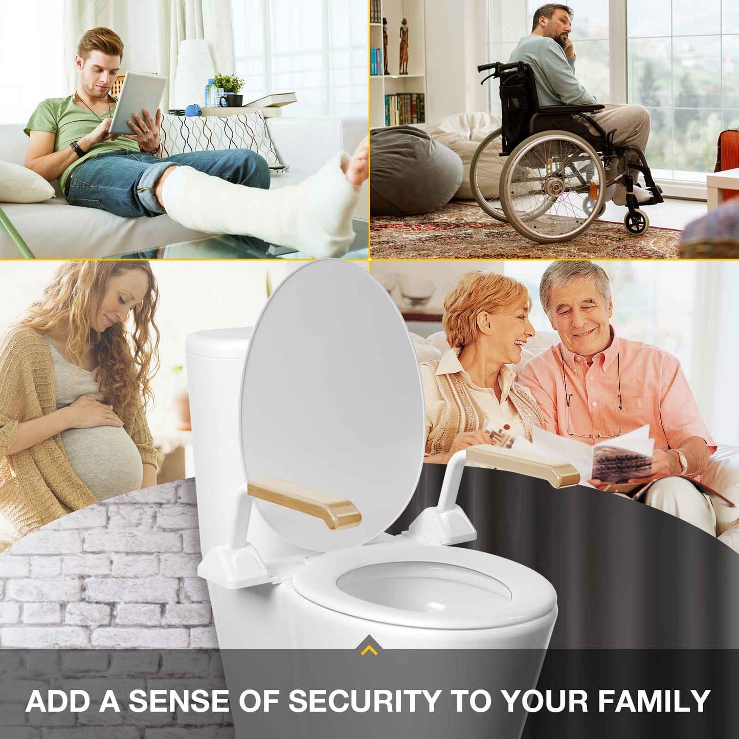 best toilet safety rails for elderly