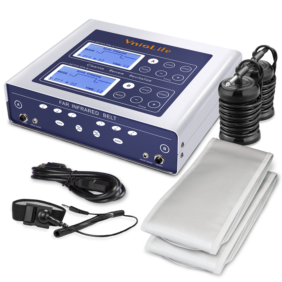 Detox Machine Ionic Foot Detox Foot Bath Spa Detox Machine WL-809-white – HUAKAI ...