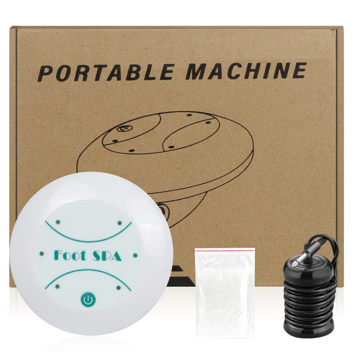 Portable Ionic Detox Foot Bath Spa Machine Ion Cleanse