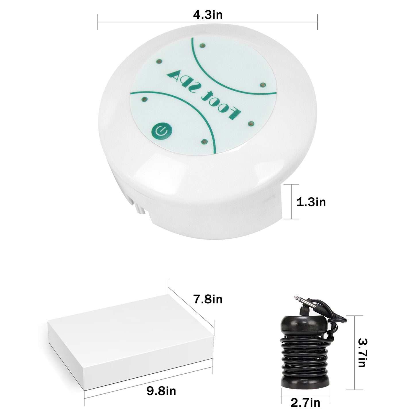 Portable Ionic Detox Foot Bath Spa Machine Ion Cleanse