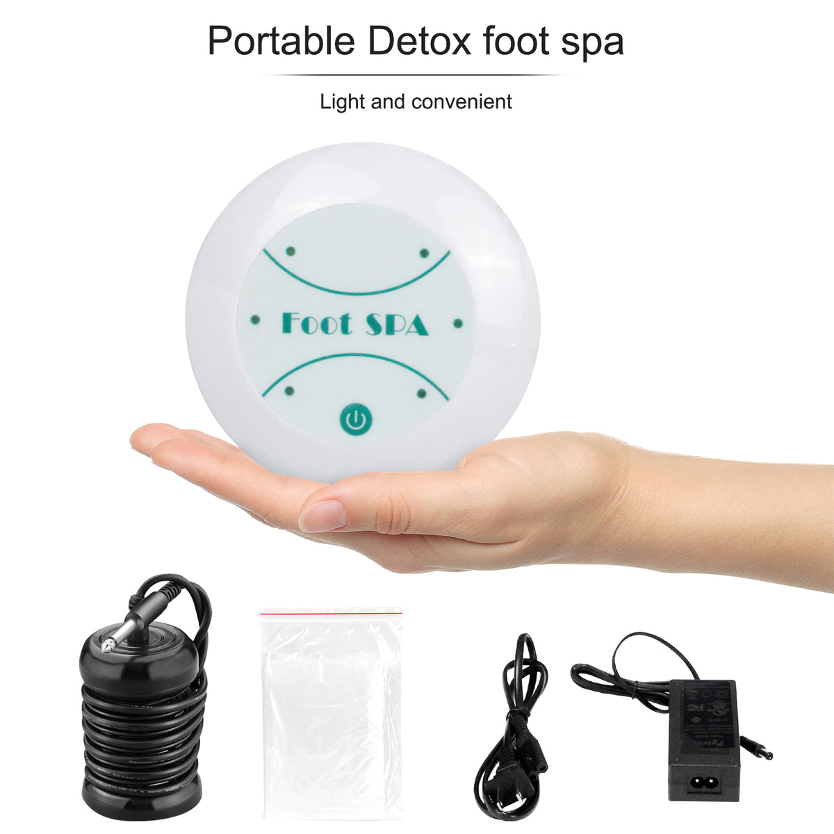 Portable Ionic Detox Foot Bath Spa Machine Ion Cleanse