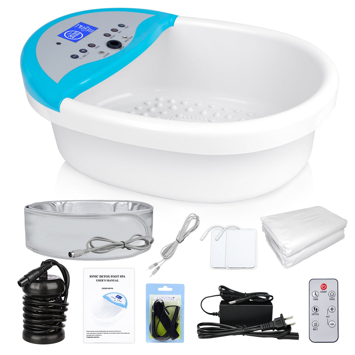 WL-801M Ionic Detox Foot Bath Spa Machine Multifunction Ionic Detox Foot Bath Spa Machine